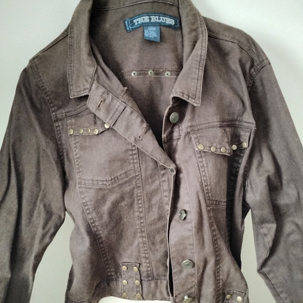 The Blue's Women's Brown Denim Jacket